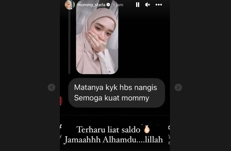 Kronologi Inara Rusli Disawer hingga Rp1 M (Instagram/@mommy_starla)