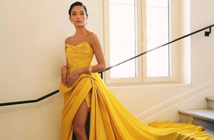 Potret Putri Marino di Cannes Film Festival 2023 (Instagram/@putrimarino)
