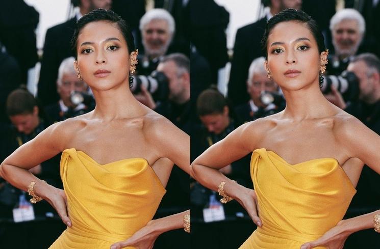 Potret Putri Marino di Cannes Film Festival 2023 (Instagram/@putrimarino)
