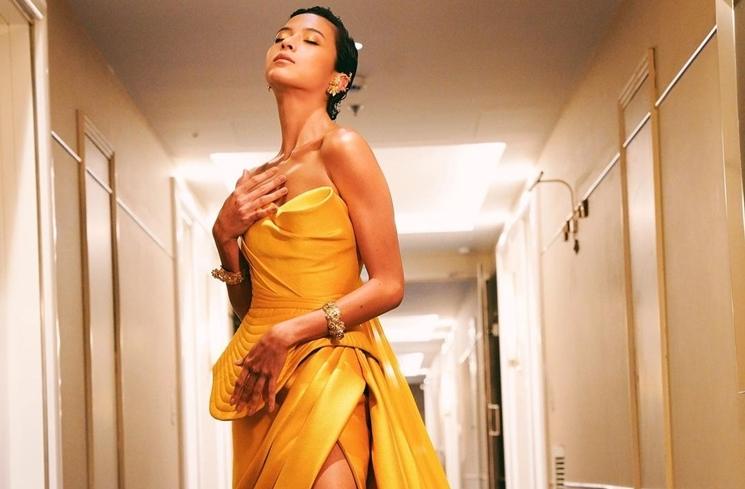 Potret Putri Marino di Cannes Film Festival 2023 (Instagram/@putrimarino)