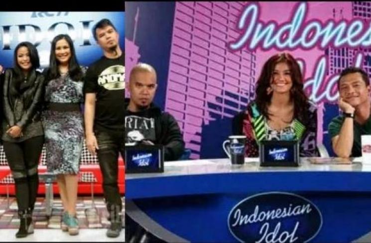 Potret Juri Lawas Indonesian Idol (Kolase tangkapan layar)