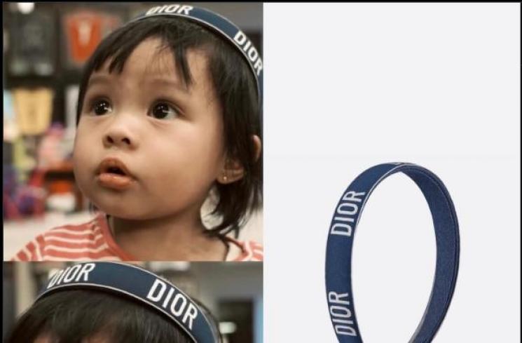 Bando Ameena. (Instagram/fashion_aureliehermansyah_atta)