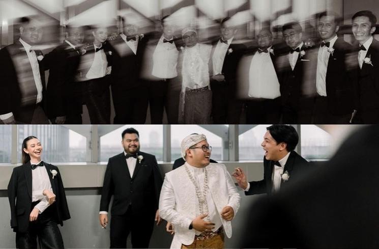 Momen Yuki Kato Jadi Groomsmen di Nikahan Sahabat (instagram/yukikt)