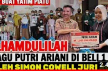 CEK FAKTA: Lagu Putri Ariani Dibeli Rp1 Triliun oleh Simon Cowell Juri AGT, Benarkah?