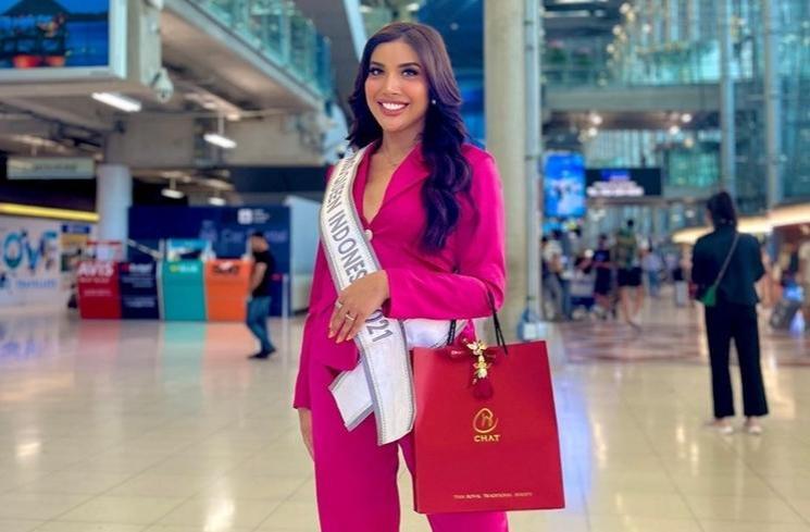 Potret Millen Cyrus Berangkat ke Ajang Miss International Queen (instagram/millencyrus)