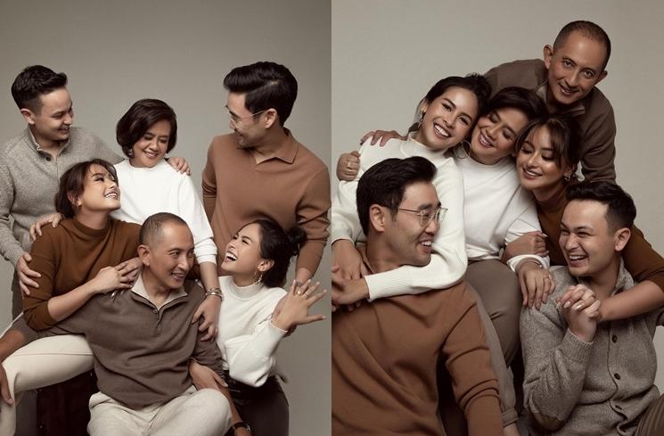 Pemotretan Keluarga Maudy Ayunda (instagram/@maudyayunda)