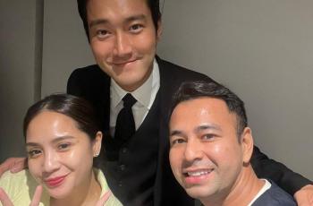 Bestie Banget, Siwon Super Junior Rela Temui Raffi Ahmad dan Nagita Slavina meski Cuma 5 Menit