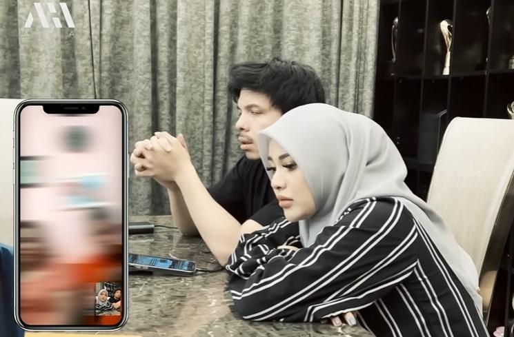 Momen Atta dan Aurel Labrak Pembully Ameena (YouTube AH)
