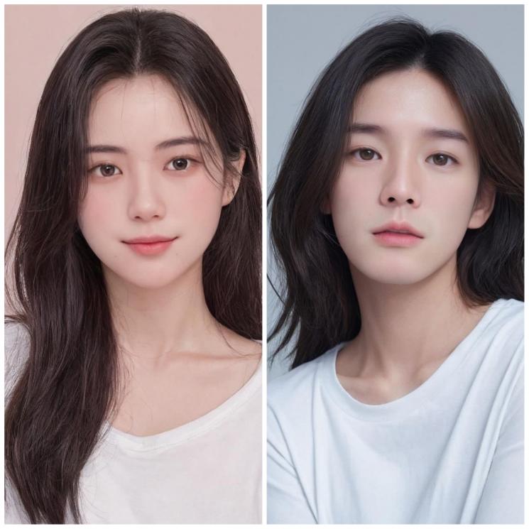 Potret Artis Ikutan Trend AI Korea(Instagram/@audimarissa) 