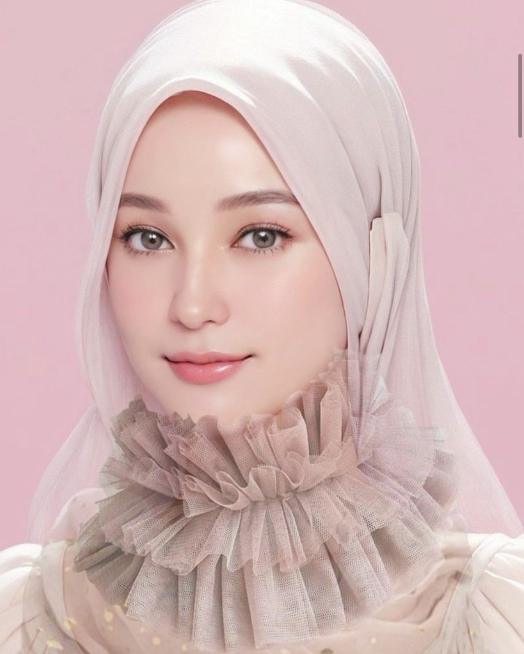 Potret Artis Berhijab Ikutan Trend AI Korea. (Instagram/shireensungkar)