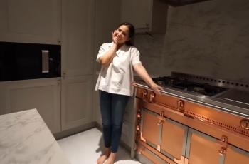 9 Potret Dapur Baru Nagita Slavina, Harga Kompornya Rp2 Miliar