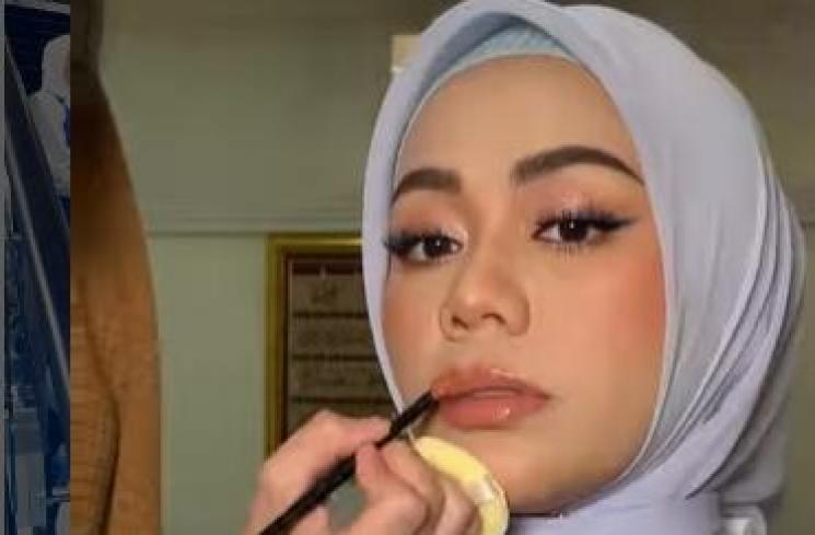 Potret Artis Kader PAN Nonton Indonesia vs Argentina. (Instagram/zitaanjani)