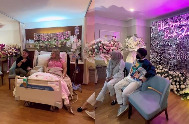 Potret Aurel Hermansyah Jenguk Shindy Samuel (instagram/@aurelie.hermansyah)