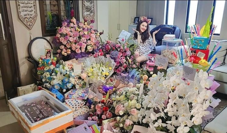 Potret ulang tahun Ayu Ting Ting ke-31. (Instagram/@ayutingting92)