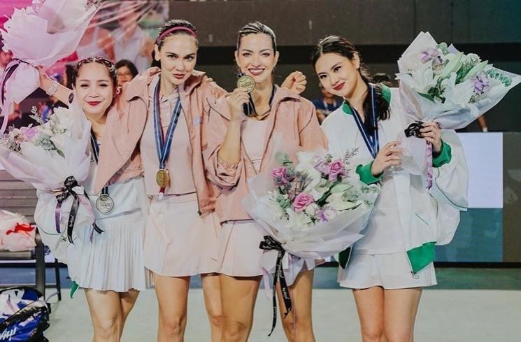 Potret Artis di Lagi-lagi Tenis (instagram/@lunamaya)