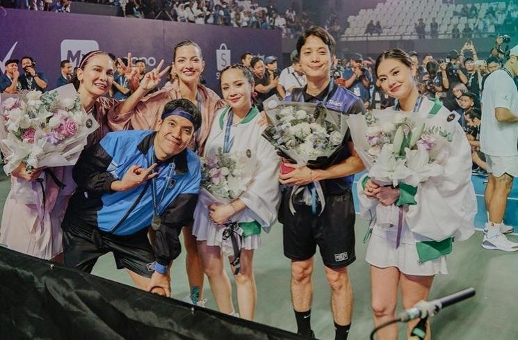 Potret Artis di Lagi-lagi Tenis (instagram/@lunamaya)