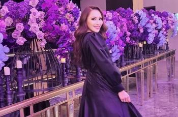10 Potret Ayu Ting Ting di Resepsi Pernikahan Kevin Sanjaya - Valencia Tanoe, Riasannya Bikin Pangling