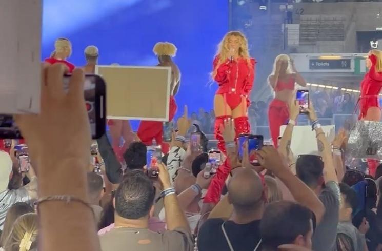 Momen Ragil Mahardika Nonton Konser Beyonce (Instagram/@ragilmahardika)