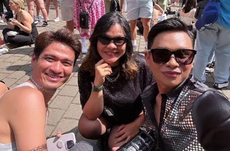 Momen Ragil Mahardika Nonton Konser Beyonce (Instagram/@ragilmahardika)