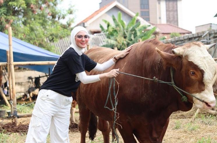 Potret Delia Septianti Jadi Juragan Sapi (Instagram/deliaseptianti)