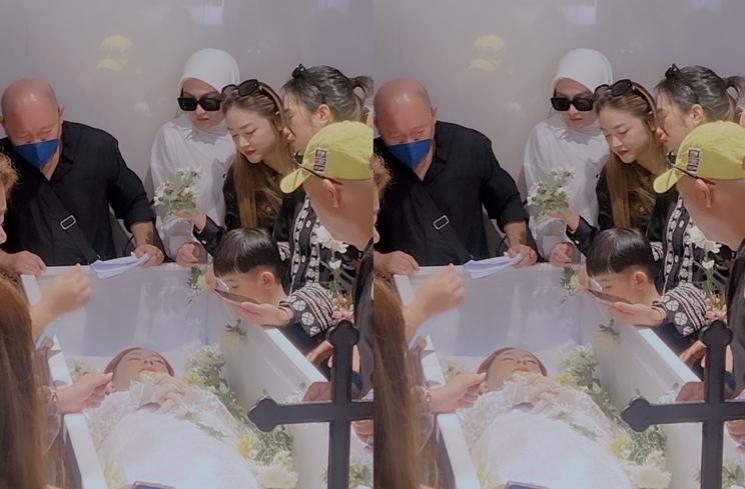 Potret Nathalie Holscher Lepas Kepergian Ibu Angkat (instagram/@nathalieholscher)