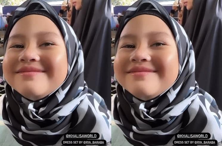Potret Anak Artis Ikut Salat Idul Adha (instagram/kartikaputriworld)
