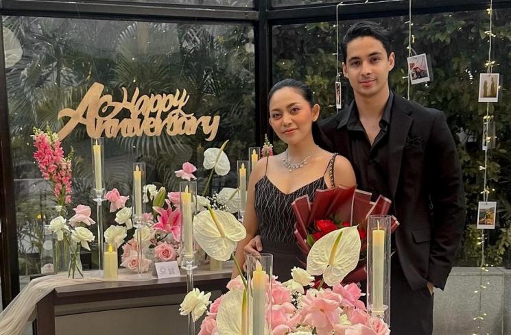 Rachel Vennya dan Salim Nauderer. (Instagram/rachelvennya)