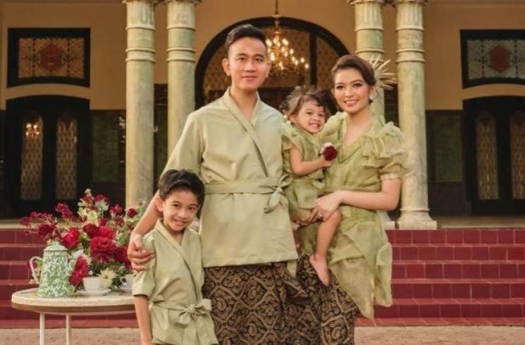 Gibran Rakabuming Raka dan keluarga (instagram/@gibran_rakabuming)
