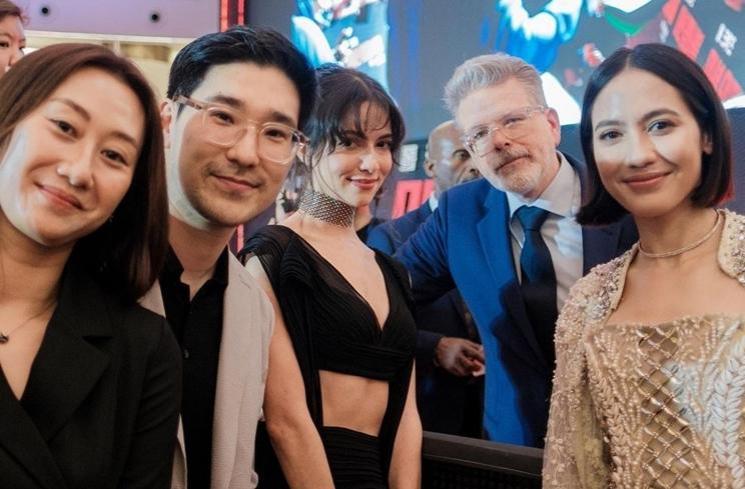 Potret Pevita Pearce di premiere Mission Impossible 7 (Instagram/@pevpearce)