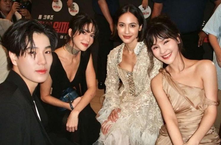 Potret Pevita Pearce di premiere Mission Impossible 7 (Instagram/@pevpearce)