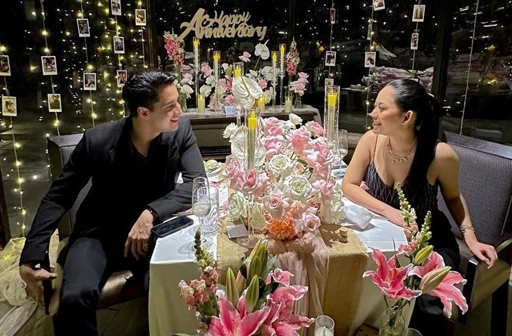 Potret Rachel Vennya dan Salim Nauderer rayakan anniversary (Instagram/@rachelvennya)