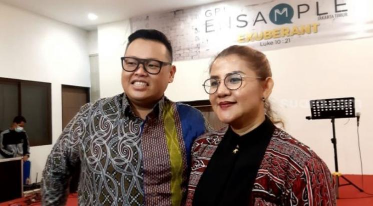 Artis Ketemu Jodoh di Gereja. (Suara.com/Yuliani)