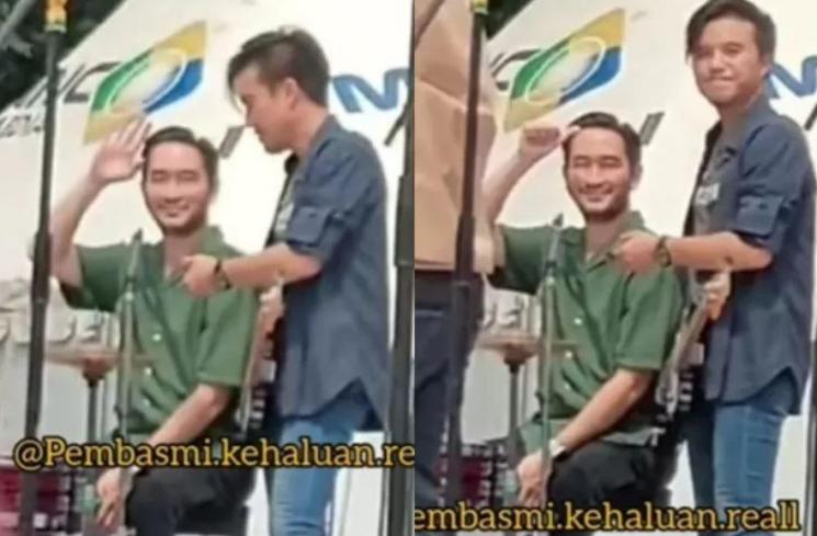 Respons Jeje saat dipanggil fans (Instagram @lambegosiip)
