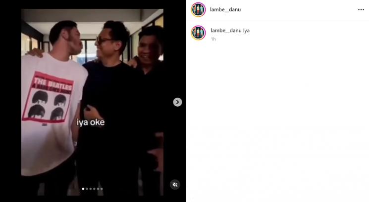 Jeje Govinda dan Nana Persada (Instagram/lambe_danu)
