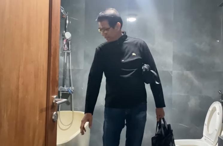 Potret villa yang diklaim punya Mayang dan Doddy Sudrajat (YouTube/Lolly Unyu Official)