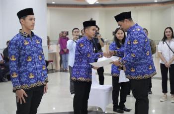Detik-detik Anthony Ginting dan Jonatan Christie Dilantik Jadi PNS: Kayak Ketua Rohis Pakai Peci