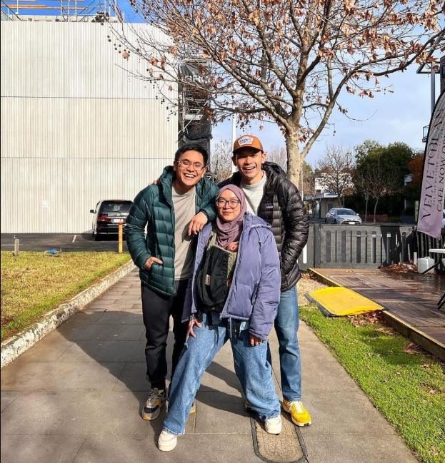 Potret Keluarga Ben Kasyafani Liburan di Australia. (Instagram/benkasyafani)