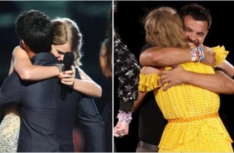 Taylor Swift dan Taylor Lautner (twitter)