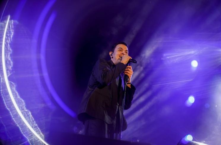 Tulus di Prambanan Jazz Fetival 2023 (Istimewa)