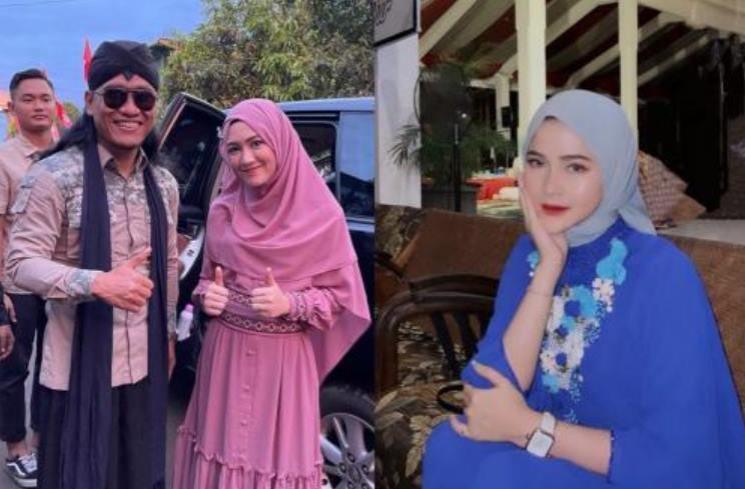 Adu Gaya Happy Asmara Vs Bella Bonita. (Instagram/@happy_asmara77/@bellabonita_r.a)
