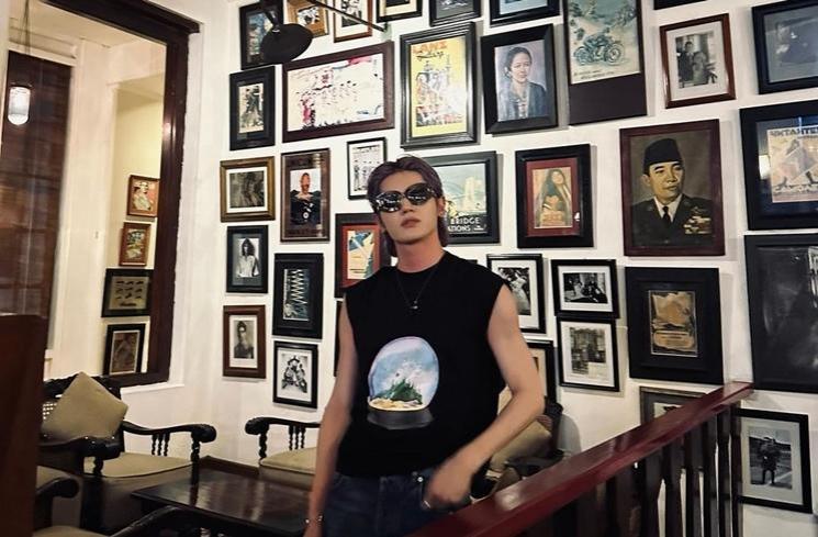 Potret Taeyong NCT di Indonesia (instagram/@taeoxo_nct)