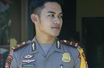 Ipda Afan Harapansyah Jadi Kapolsek Termuda RI, Ketampanannya Bikin Ayu Ting Ting Salfok