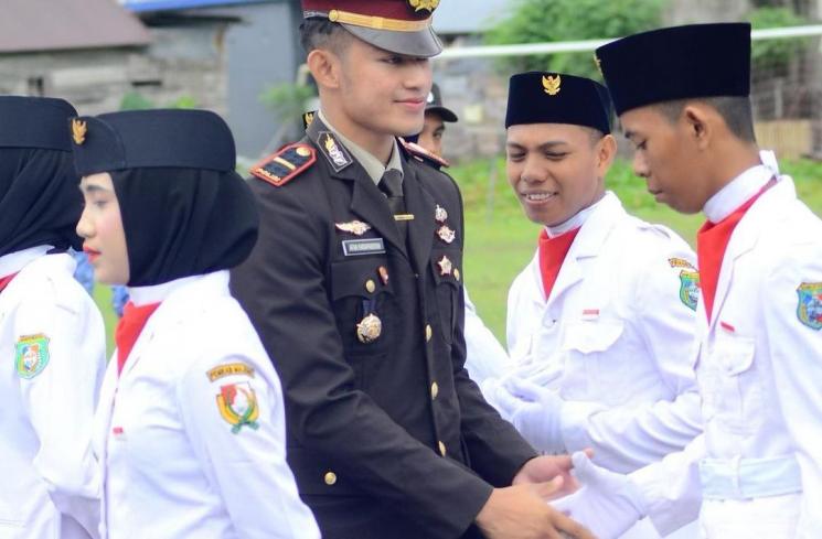 Ipda Afan Harapansyah, Kapolsek termuda RI. (Instagram/ afanharapansyah)