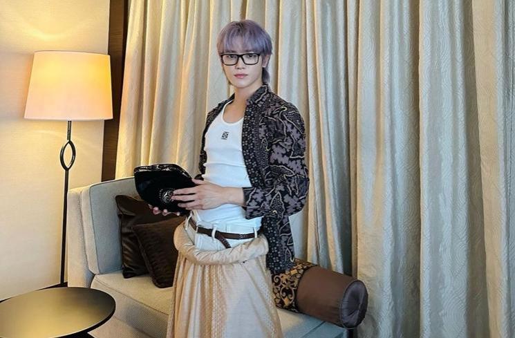 Potret Taeyong NCT di Indonesia (instagram/@taeoxo_nct)