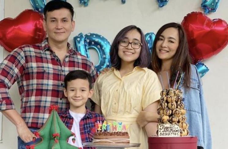 Mantan Pasangan Artis Rayakan Ultah Anak. (Instagram/rezerdewi)