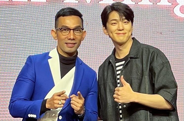 Potret Indra Herlambang Bareng Artis Korea (instagram/@indraherlambang)