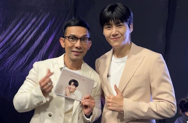 Potret Indra Herlambang Bareng Artis Korea (instagram/@indraherlambang)