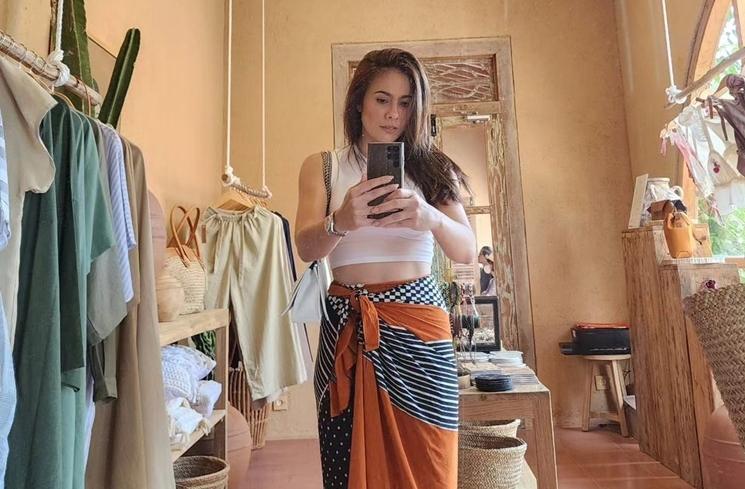 Mirror Selfie Wulan Guritno (Instagram/@wulanguritno)