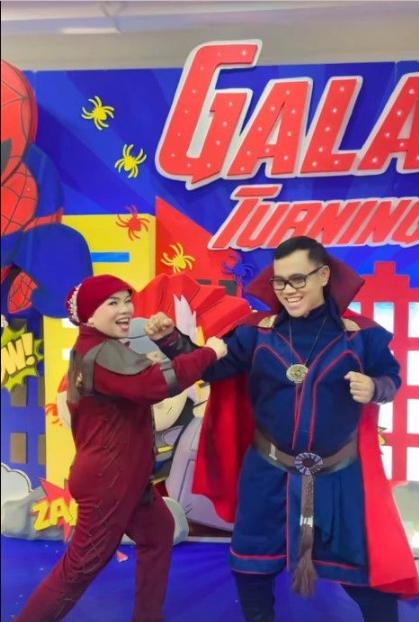 Potret Ulang Tahun Gala Sky ke-3 (Instagram/dewizuhriati)