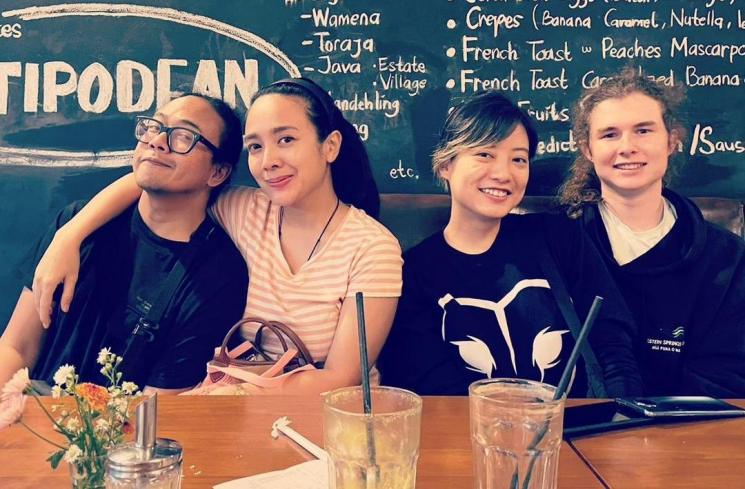 Leony dan pacar. (Instagram/charles.n.g.s)